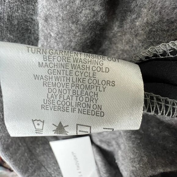 New Threads For Thought Men US XL Grey Pant Casual Sport Striped Joggers  - Picture 10 of 11